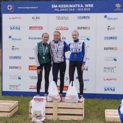 Ellille hopeaa SM-keskimatkalta